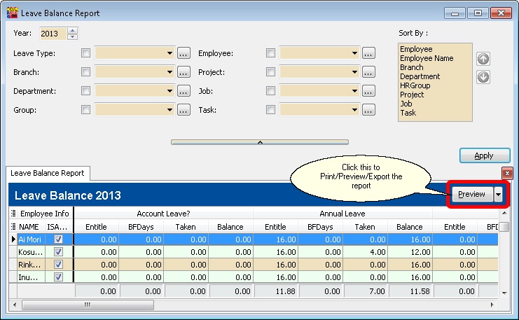 print-leave-balance-report